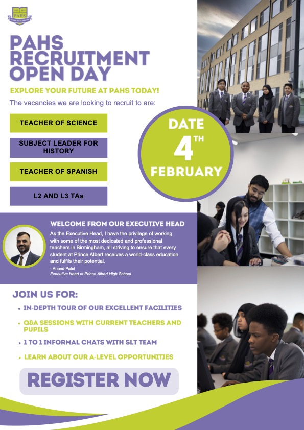 pahs recruitment day